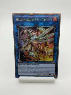 Yu-Gi-Oh! Heavymetalfoes Electrumite RA04-EN292 QCR 1st Edition - Image 1