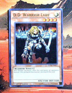 YuGiOh! D.D. Warrior Lady DUSA-EN051 1st Edition VNM UR - Image 1