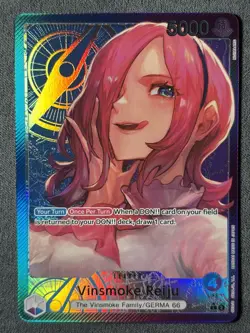 One Piece Wings Of The Captain "Vinsmoke Reiju" OP06-042 Leader Alt Art English - Image 1