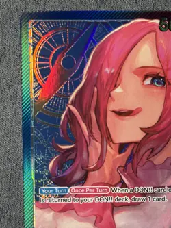 One Piece Wings Of The Captain "Vinsmoke Reiju" OP06-042 Leader Alt Art English - Image 2