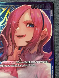 One Piece Wings Of The Captain "Vinsmoke Reiju" OP06-042 Leader Alt Art English - Image 3