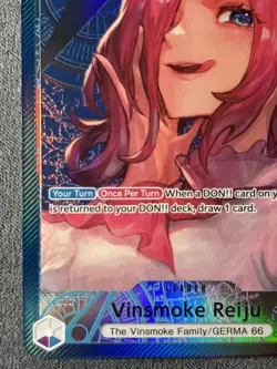 One Piece Wings Of The Captain "Vinsmoke Reiju" OP06-042 Leader Alt Art English - Image 4