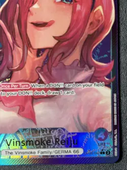 One Piece Wings Of The Captain "Vinsmoke Reiju" OP06-042 Leader Alt Art English - Image 5