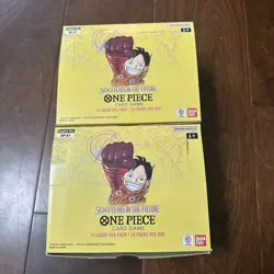 OP07 Booster Boxes 37 Packs English One Piece Sealed - Image 2