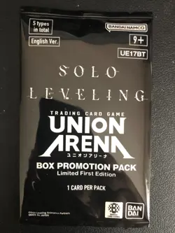 Union Arena TCG Solo Leveling Box Promo Pack SEALED - Image 1