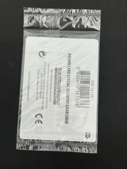 Pokemon TCG Special Delivery Charizard SWSH075 Black Star Promo Holo Card Sealed - Image 2