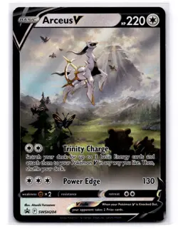 Arceus V SWSH: Sword & Shield Promo Cards SWSH204 Promo LP - Image 1