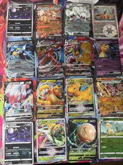 Pokemon 16 Card Lot nm V Max Mega SR Amazing Ex HOLO Rare Hits Only D9 - Image 1