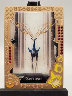 Kernels MasterBall Metal Diamond Card DaWay Studios Non TCG Fan Art Card - Image 1