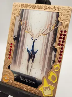 Kernels MasterBall Metal Diamond Card DaWay Studios Non TCG Fan Art Card - Image 3