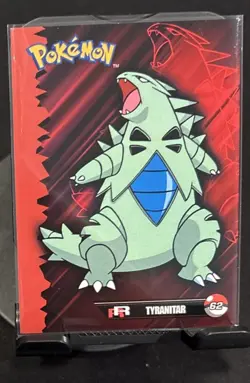 Rare Full Art Pokemon Team Rocket Tyranitar #62 Low Pop Card Tops/GameFreak - Image 1