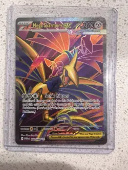 Mega Skarmory EX Full Art Ultra Rare Holo POR 106/088 Pokemon Card - Image 1
