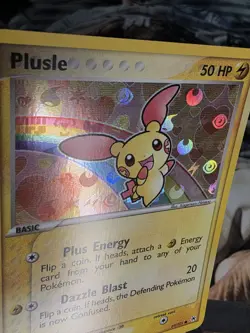 Pokemon Plusle EX Hidden Legends 69/101 Common Reverse Holo Basic Card 2004 - Image 4