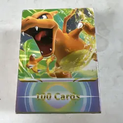 Pocket Monsters Card Game 100 Card Fan Art Booster Box New Sealed - Image 1