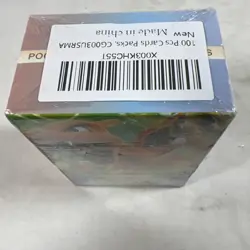 Pocket Monsters Card Game 100 Card Fan Art Booster Box New Sealed - Image 2