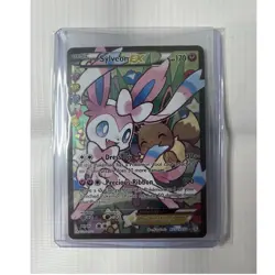 Pokemon Sylveon EX Full Art Ultra Rare Holo RC32/RC32 Generations 170 HP Card - Image 1