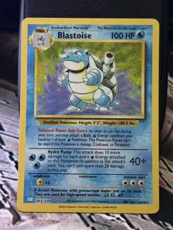 Blastoise 003/034 Trading Card Game Classic Holo -NM - Image 1