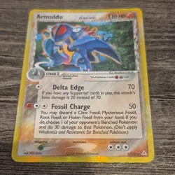 Pokemon Armaldo 1/110 EX Holon Phantoms Delta Species Holo Rare 2006 Card - Image 1