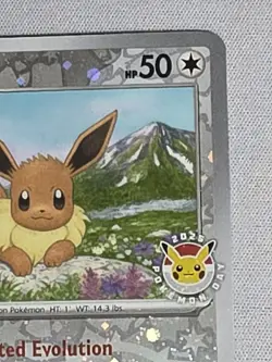 Eevee - (Pokemon Day 2025) (Reverse Cosmos Holo) 074/131 Miscellaneous Cards... - Image 4