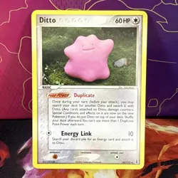 Ditto 35/113 NM Non Holo Adorable Yuka Morii Artwork Delta Species Pokemon Card! - Image 1