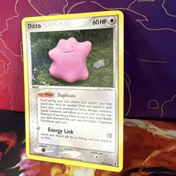 Ditto 35/113 NM Non Holo Adorable Yuka Morii Artwork Delta Species Pokemon Card! - Image 2
