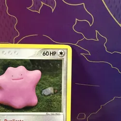 Ditto 35/113 NM Non Holo Adorable Yuka Morii Artwork Delta Species Pokemon Card! - Image 5