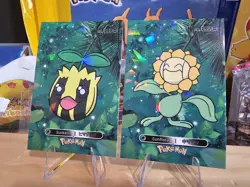 Pokemon Card Database 2 - Sunkern & Sunflora Evolution Set Gen 2 - 2 Card Lot - Image 3