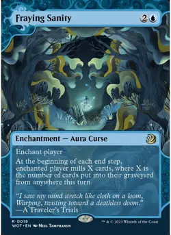 Fraying Sanity 19 MTG NM - Wilds of Eldraine: Enchanting Tales - Image 1