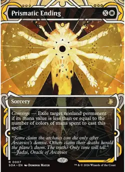 Prismatic Ending 7 MTG NM - Secrets of Strixhaven: Mystical Archive - Image 1