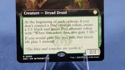 MTG Secrets of Strixhaven-Pest Rescuer Extended Art Regular NM - Image 3