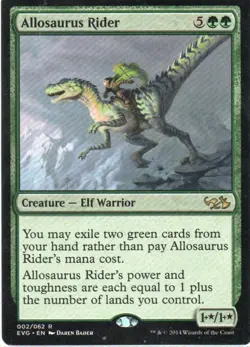 MTG: Duel Decks: Anthology: Allosaurus Rider: Lightly Played Condition - Image 1