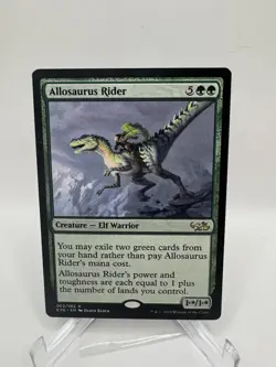 Allosaurus Rider - Duel Decks Elves vs Goblins MTG NM - Image 1