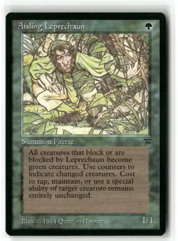 Aisling Leprechaun Legends Magic: The Gathering Common Near Mint - Image 1