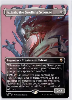 MTG Azlask, the Swelling Scourge (9) Non-Foil Commander: Modern Horizons 3 NM - Image 1