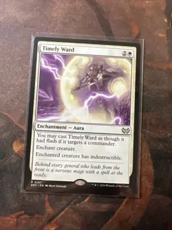 Magic The Gathering MTG TIMELY WARD Commander Legends NM Near Mint - Image 1