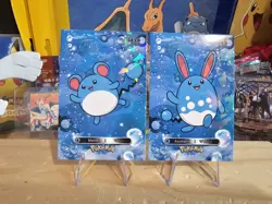 Pokemon Card Database 2 - Marill & Azumarill Evolution Set Gen 2 - 2 Card Lot - Image 1
