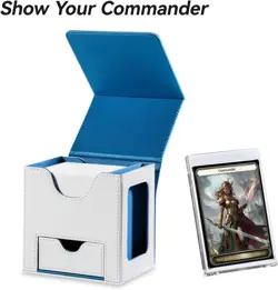 Card Deck Box for MTG Commander - Patented Design, Commander Display, Fits 10... - Image 3