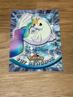 Dewgong #87 - Topps BLUE LOGO - Tv Animation - Non Holo POKEMON CARD - LP - Image 1