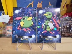 Pokemon Card Database 2 - Natu & Xatu Evolution Set Gen 2 - 2 Card Lot - Image 1