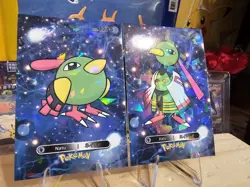 Pokemon Card Database 2 - Natu & Xatu Evolution Set Gen 2 - 2 Card Lot - Image 2