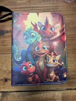 POKEMON beginner-size 3 ring Binder 400 Pocket Top Loader Card - Image 1