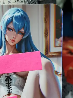 1/1 Only 1 Made Esdeath Bed Spicy Akame Topless F/N Lonestar Customs Waifu Card - Image 4