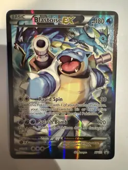 Blastoise EX XY122 XY Holo Black Star Promo 2016 - Pokemon TCG Card - Image 1