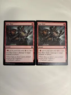 Gut Shot MTG Magic The Gathering Modern Masters 2015 (Lot Of 2) - Image 1