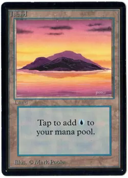 MtG Beta Island Magic the Gathering *Free Shipping* - Image 1