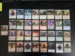 MTG Magic the Gathering Card Lot Foil Rare Uncommon Common - Image 1