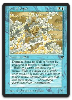 Wall of Vapor (NM) Legends LEG Magic MTG - Image 1