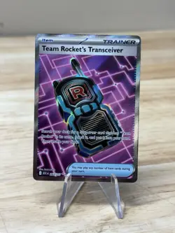 Pokemon 2026 Ascended Hero’s Team Rocket’s Transceiver 263/217 Ultra Rare NM - Image 1