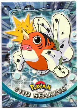 SEAKING #119 CROMO / CARD POKEMON TRADING CARDS 1999-2000 TOPPS - Image 1