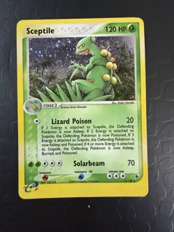 Pokemon Sceptile 11/109 EX Ruby & Sapphire Holo Rare Stage 2 2004 NM swirl 🌀TCG - Image 1